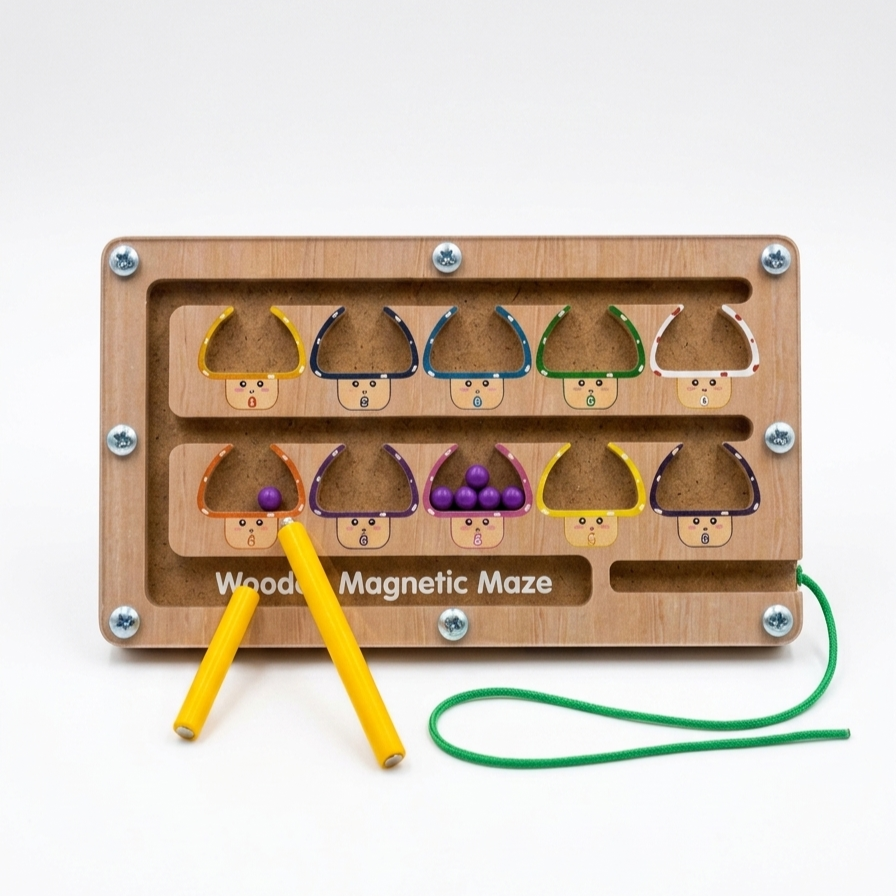 Magnetic Color Sorting Puzzle