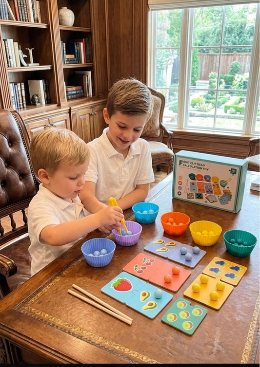 Montessori Counting & Sorting Game