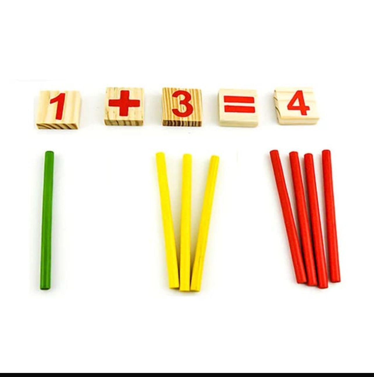 Wooden Math Learning Box